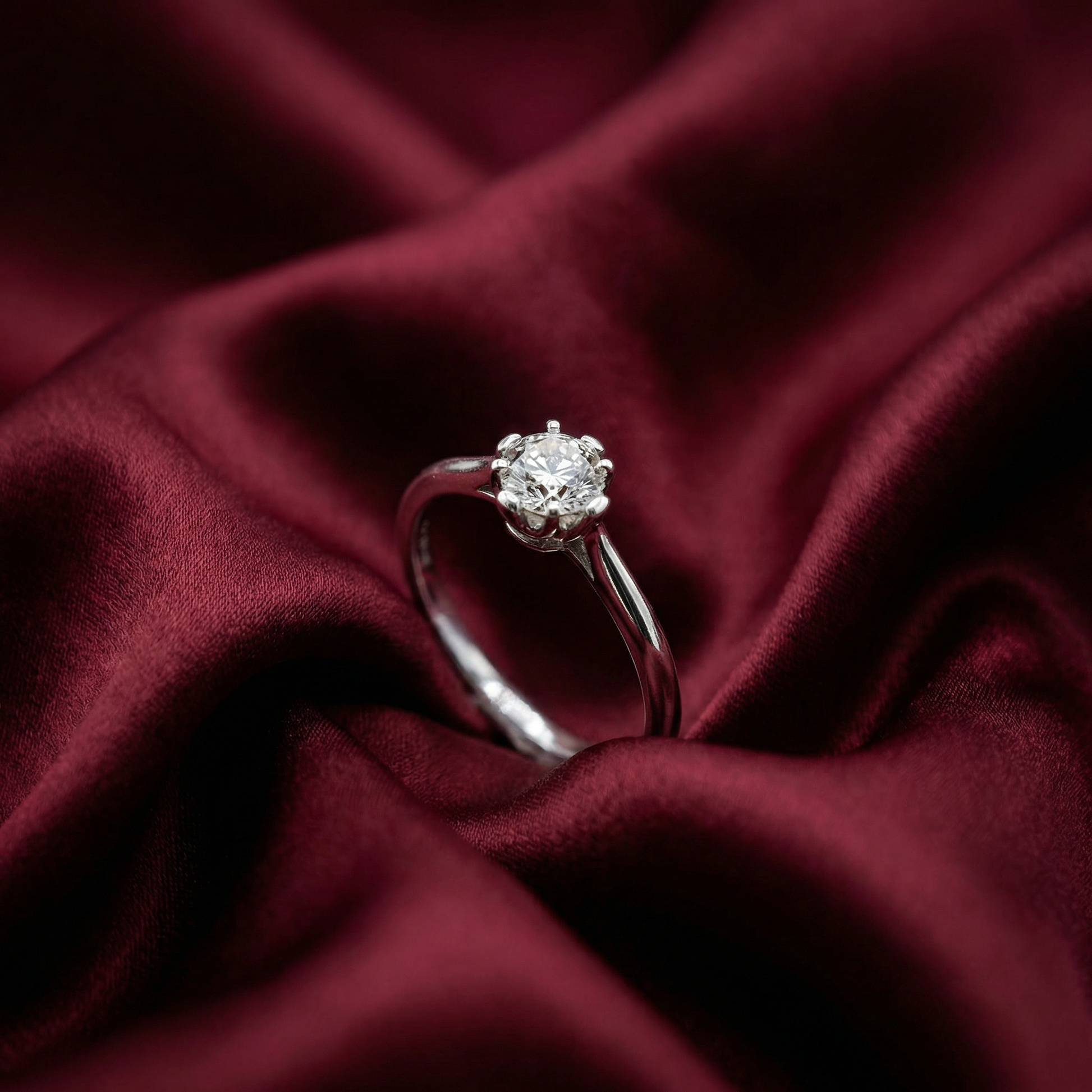 Bague de promesse "Douce étreinte"