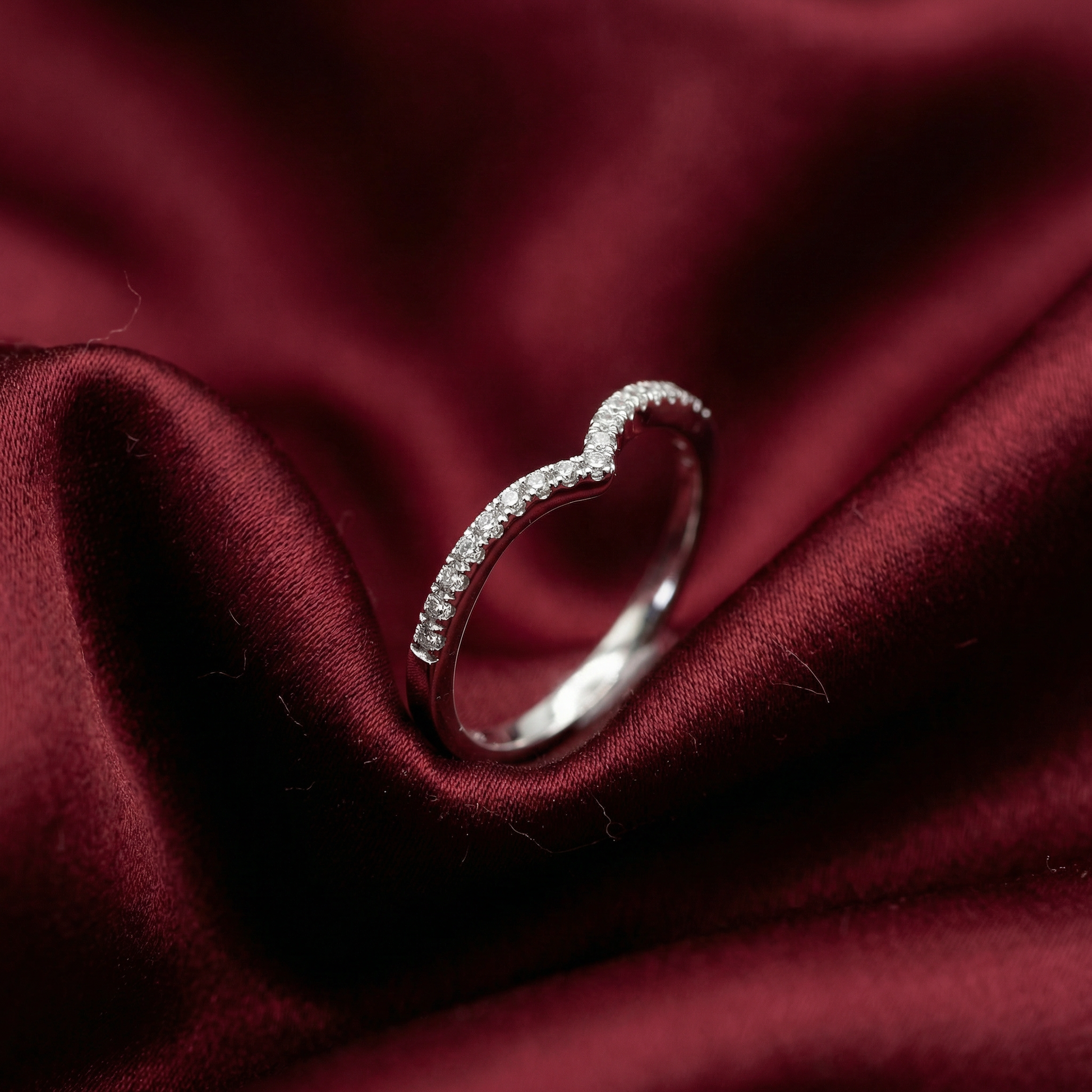 Bague de promesse "Douce étreinte"